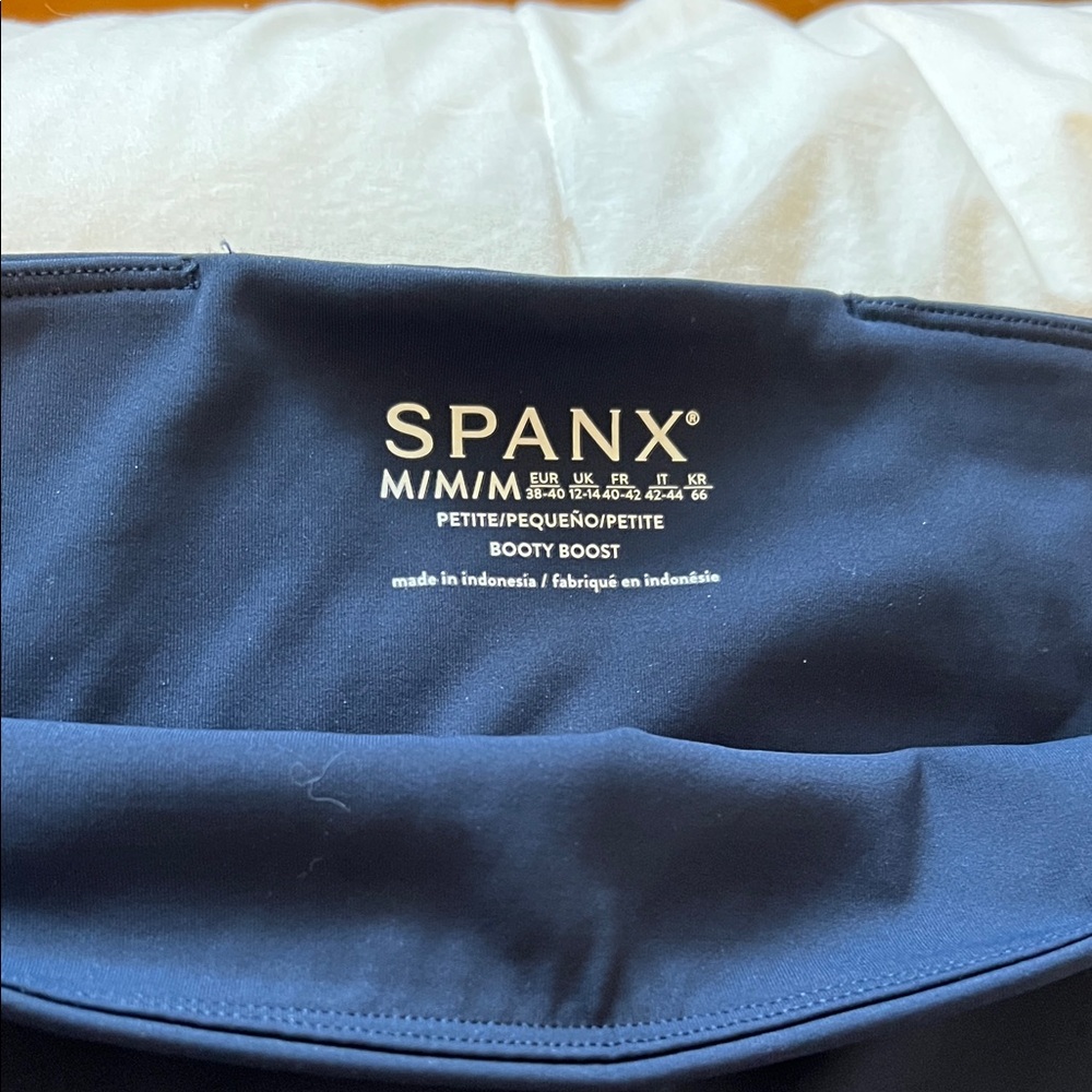 SPANX Midnight Blue Booty Boost Leggings